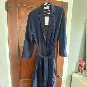 The Fold lightweight trench coat